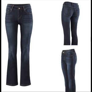 CAbi Dark Wash Galaxy Boot Cut Jeans Size 6